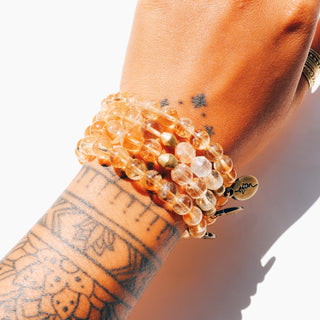 Citrine | Beaded Bracelet