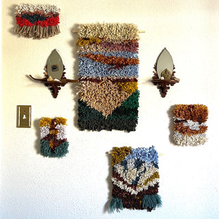 Upcycled Textile Wall Hanging