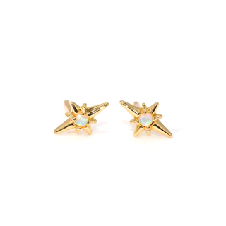 Opal Starburst | Stud Earrings