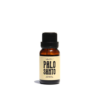 15ml amber bottle with black lid. Labeled with a  neutral colored " Palo Santo" sticker. Our palo santo essential oil is 100% natural, fair trade, and harvested using sustainable practices. 