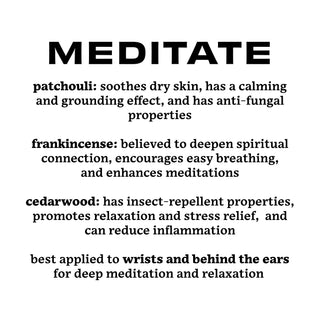 Meditate | Essential Oil Roll-On