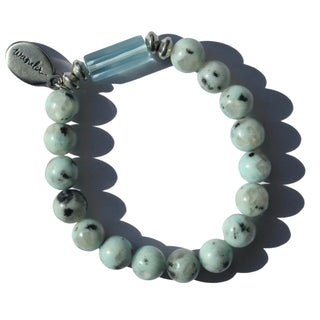 Kiwi Jasper | Beaded Bracelet
