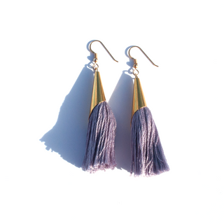 Lilac Fringe | Earrings