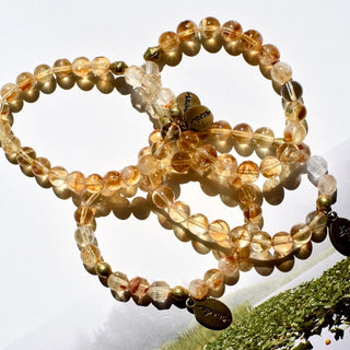 Citrine | Beaded Bracelet