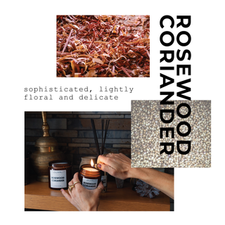 Rosewood Coriander | Signature Candle