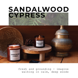 Sandalwood Cypress | Signature Candle