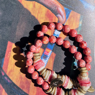 Coral Sands | Beaded Bracelet
