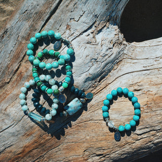 Kiwi Jasper | Beaded Bracelet