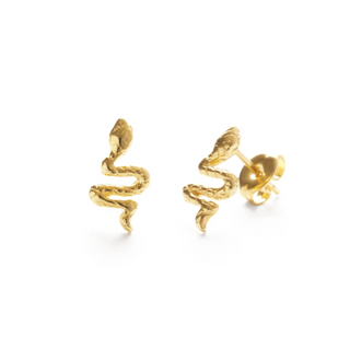 Teeny Tiny Serpent | Stud Earrings