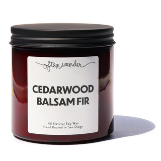 Cedarwood Balsam Fir | Signature Candle