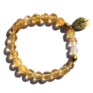 Citrine | Beaded Bracelet