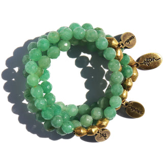 Green Aventurine | Beaded Bracelet