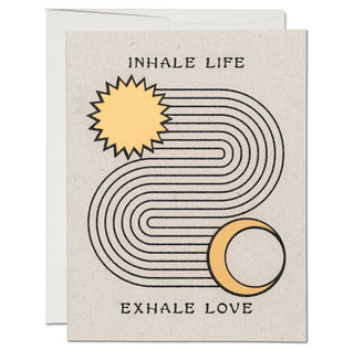 Inhale Exhale | Note Card