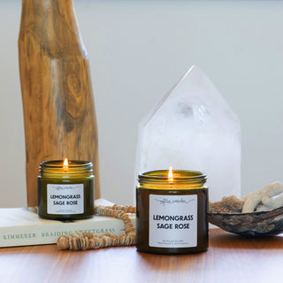 Lemongrass Sage Rose | Signature Candle