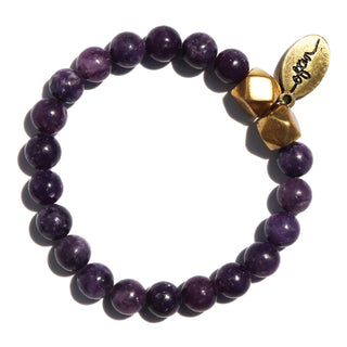 Lepidolite | Beaded Bracelet