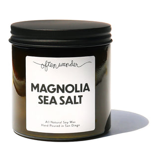 Magnolia Sea Salt | Signature Candle