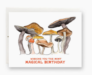 Mushroom Birthday | Note Card