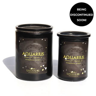 Aquarius | Jan 20 - Feb 18 | Astrological Candles*