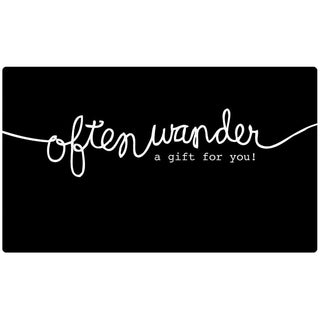Gift Card | Often Wander