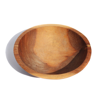 Assorted Mahogany Wood Bowls