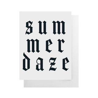 Summer Daze | Note Card*