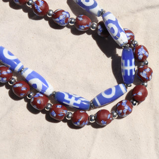 Periwinkle Sky Agate | Choker Necklace