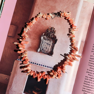 Coral Fringe | Necklace