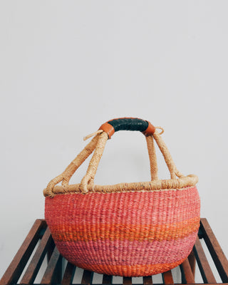 African Basket | Non-Moveable Handle