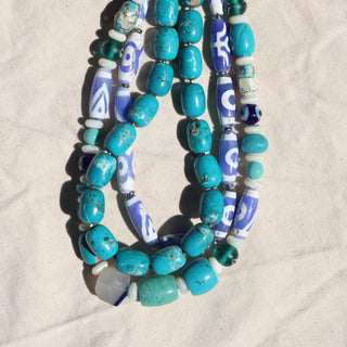 Periwinkle Sky Agate | Choker Necklace