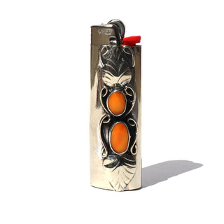 Gemstone Lighter Cases | Silver