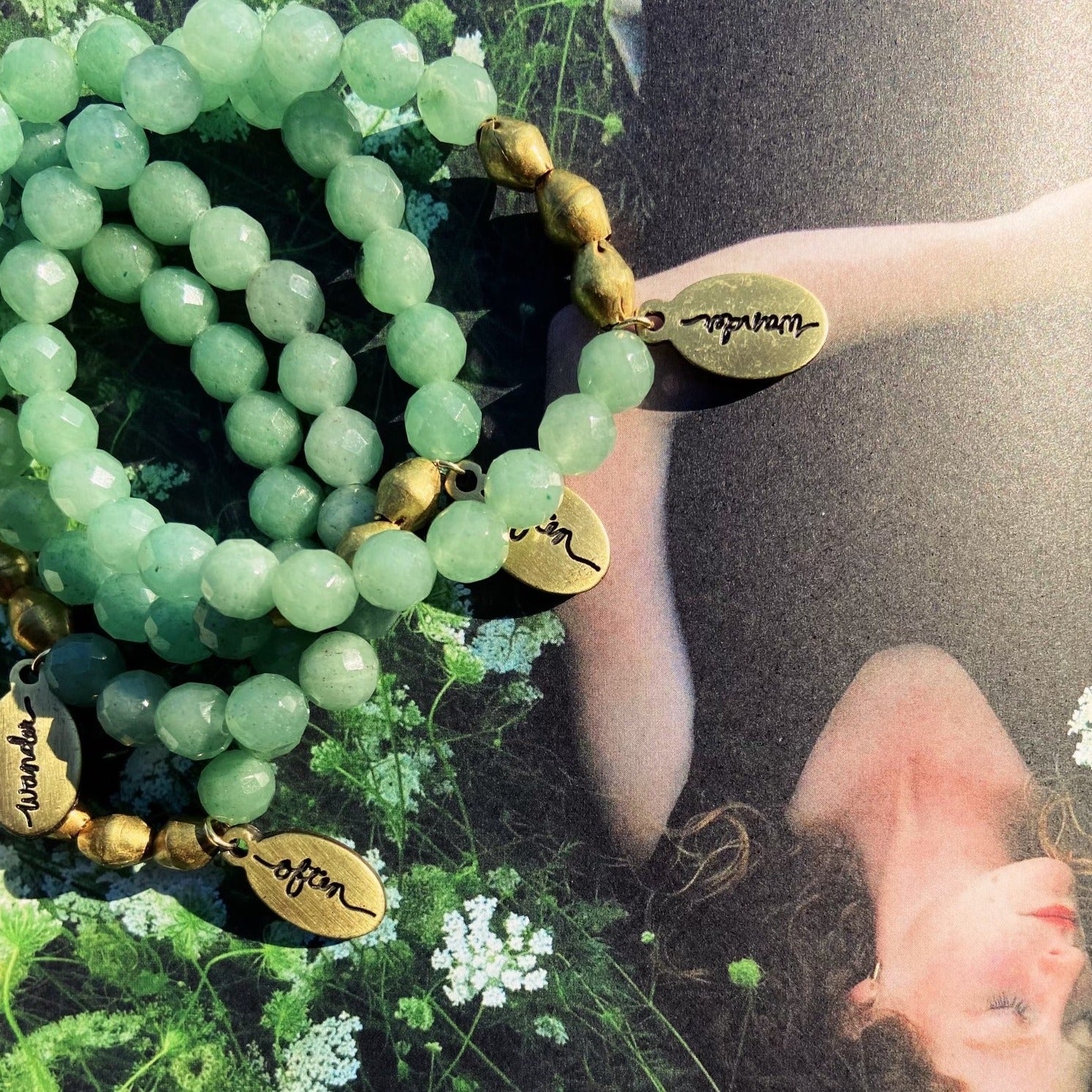 Inner-Strength Bracelet | Green Aventurine & Black Onyx – Harmonize Your  Chakras