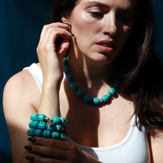 Big Sky Turquoise | Beaded Bracelet
