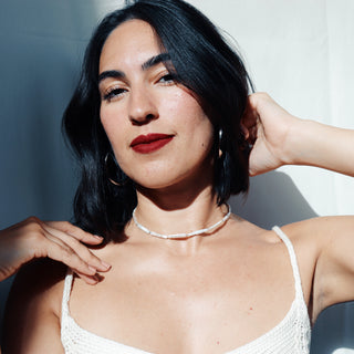 Biwa Pearl | Choker Necklace