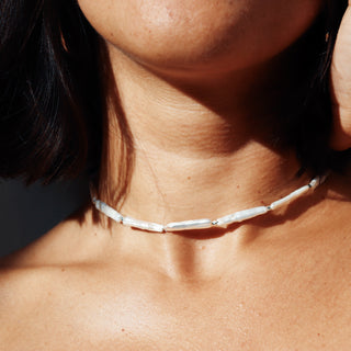 Biwa Pearl | Choker Necklace