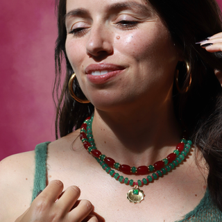Cherry Tree Jade | Necklace