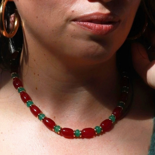 Cherry Tree Jade | Necklace