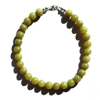 Olive Jade | Bauble Choker Necklace