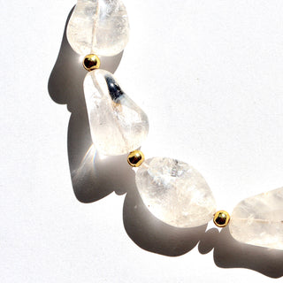 Chunky Clear Quartz | Necklace
