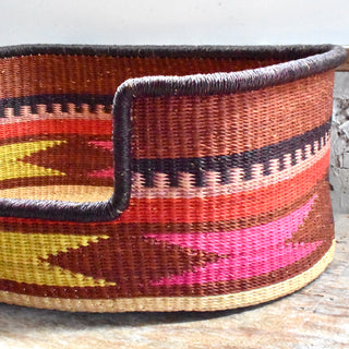 Woven African Dog Bed