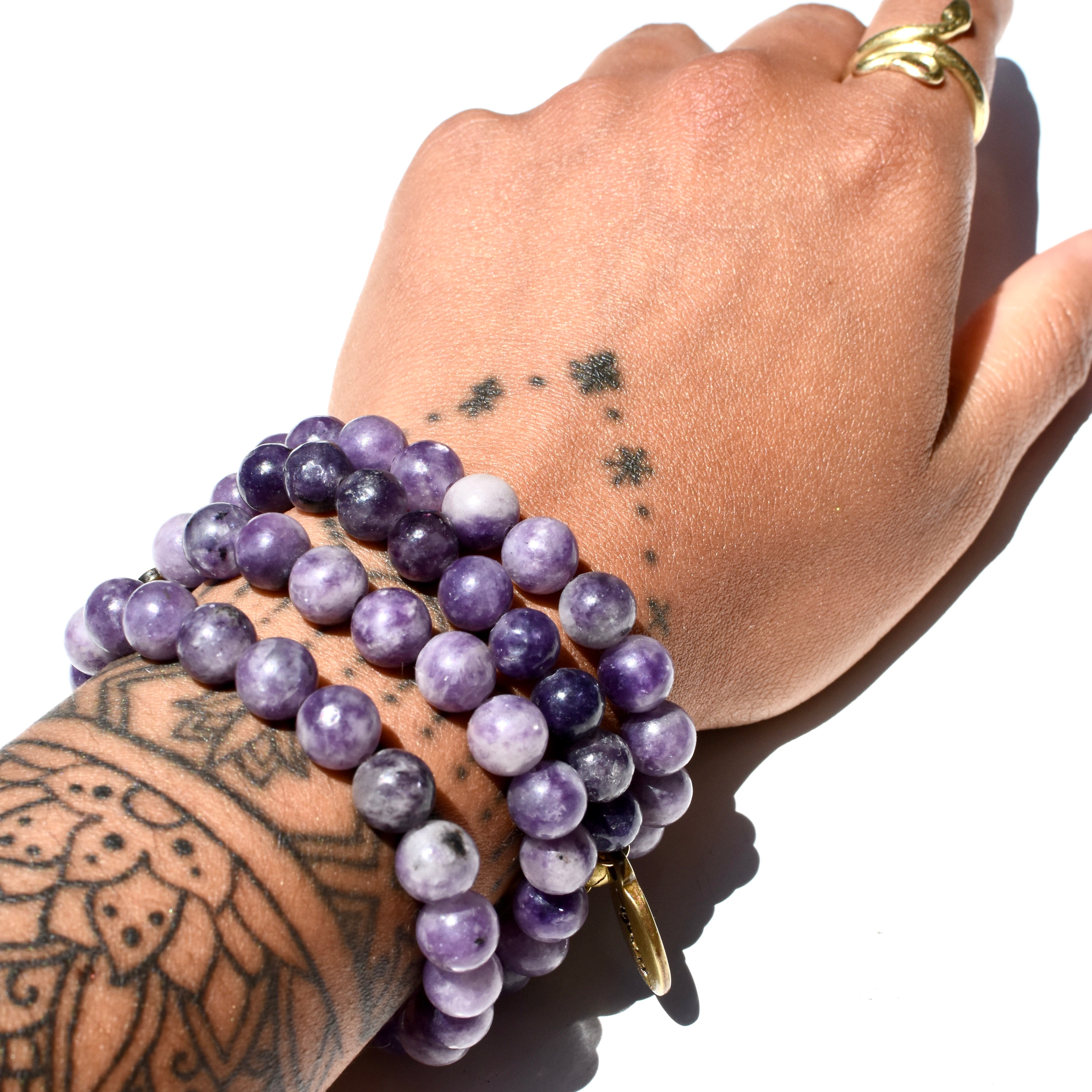 Pink Lepidolite Stone Bracelet | Ele Keats Crystals Santa Monica – Ele  Keats Jewelry