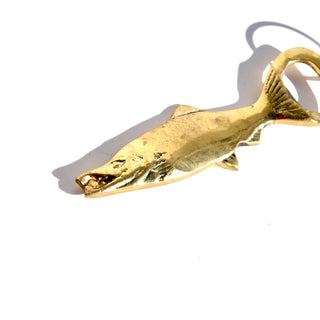 Brass Fish Bottle Opener