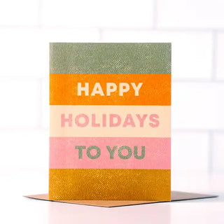 Happy Holidays To You | Note Card