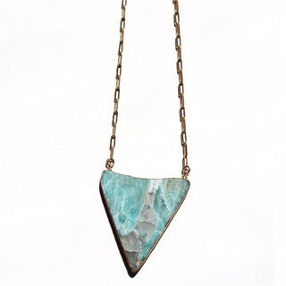 Amazonite Shield | Necklace