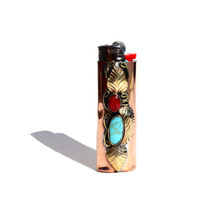 Gemstone Lighter Cases | Copper