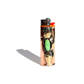 Gemstone Lighter Cases | Copper