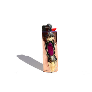 Gemstone Lighter Cases | Copper