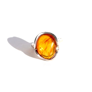 Amber | Tibetan Gemstone Rings