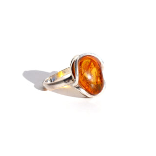 Amber | Tibetan Gemstone Rings