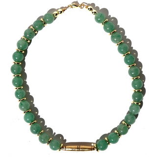 Jade Bauble Bar |Necklace