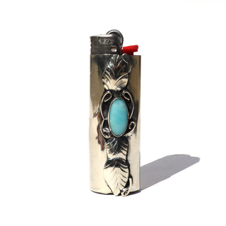 Gemstone Lighter Cases | Silver